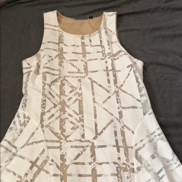 Apt. 9 Dresses & Skirts - White and nude dress
